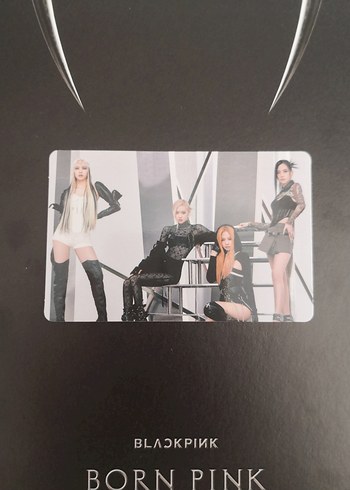 blackpink ot4 photocard