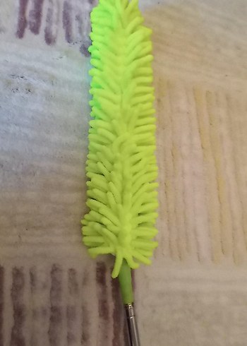 Yeşil Uzun Saplı Toz Temizleyici hic kullanılmadi.sapı uzuyor - Görsel 2