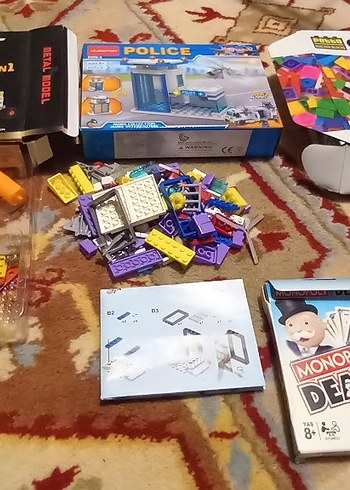 Renkli Yaratıcı Bloklar ve Metal Model Seti - Görsel 3