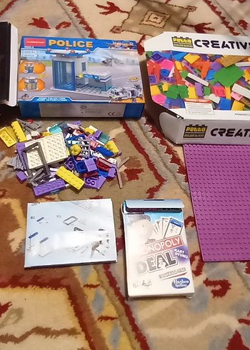 Renkli Yaratıcı Bloklar ve Metal Model Seti - Görsel 5