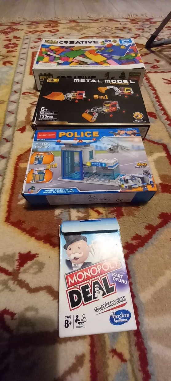 Renkli Yaratıcı Bloklar ve Metal Model Seti - Görsel 2