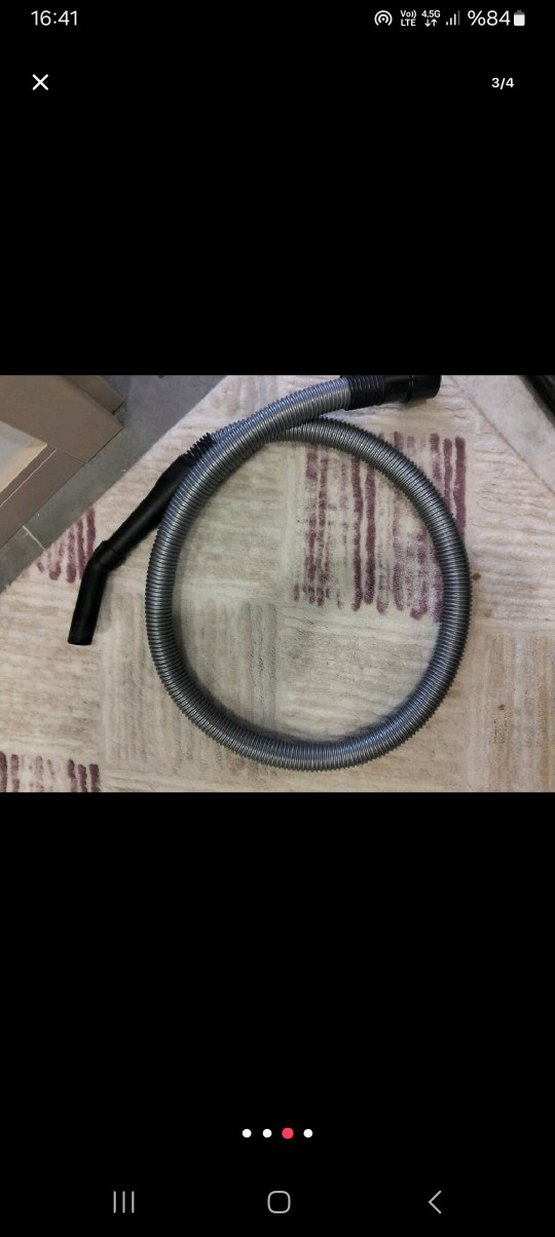 Mavi ve Gri Elektrikli Süpürge sulu süpürge - Görsel 3