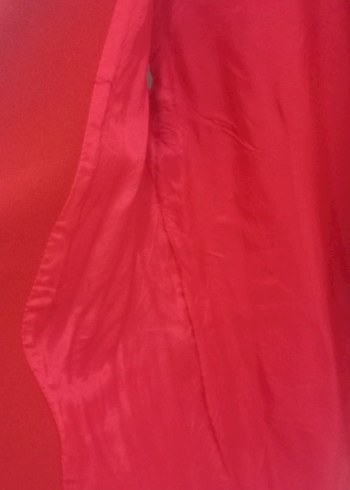 Kırmızı Kolsuz Blazer kaliteli kumaştır astarlı 36 /38 beden - Görsel 4