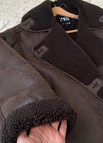 xs Beden Zara astar detaylı biker ceket