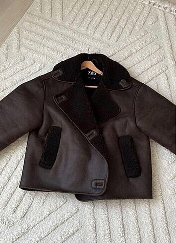 Zara Zara astar detaylı biker ceket
