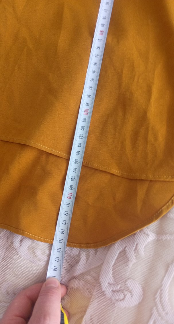 Camel Renkli Uzun Keten Bohem Tunik - Görsel 5