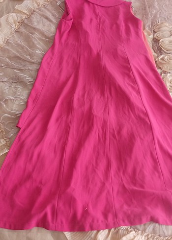 Pembe Renkli Kolsuz tunik - Görsel 5