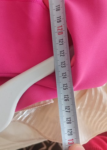 Pembe Renkli Kolsuz tunik - Görsel 7