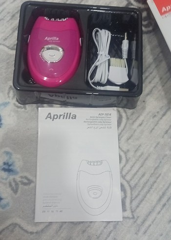 Aprilla AEP-7814 Pembe Epilatör - Görsel 4