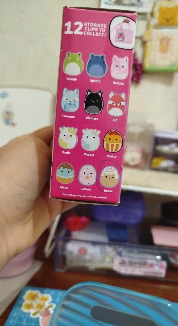 Pastel Pembe Squishalongs Mini Figür - Görsel 2