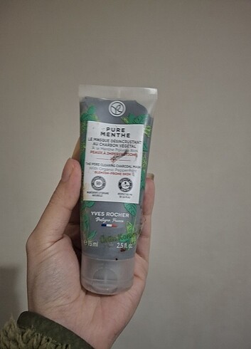 Yves rocher kömür maskesi