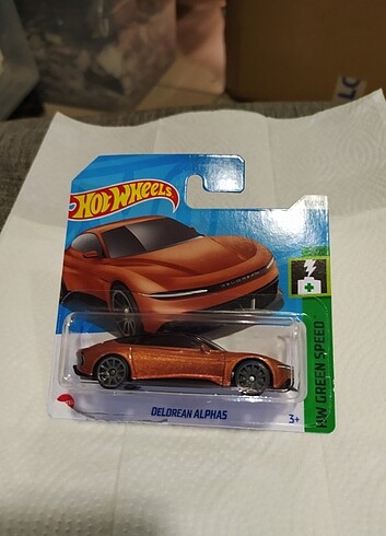 Hotweels delorean alphas