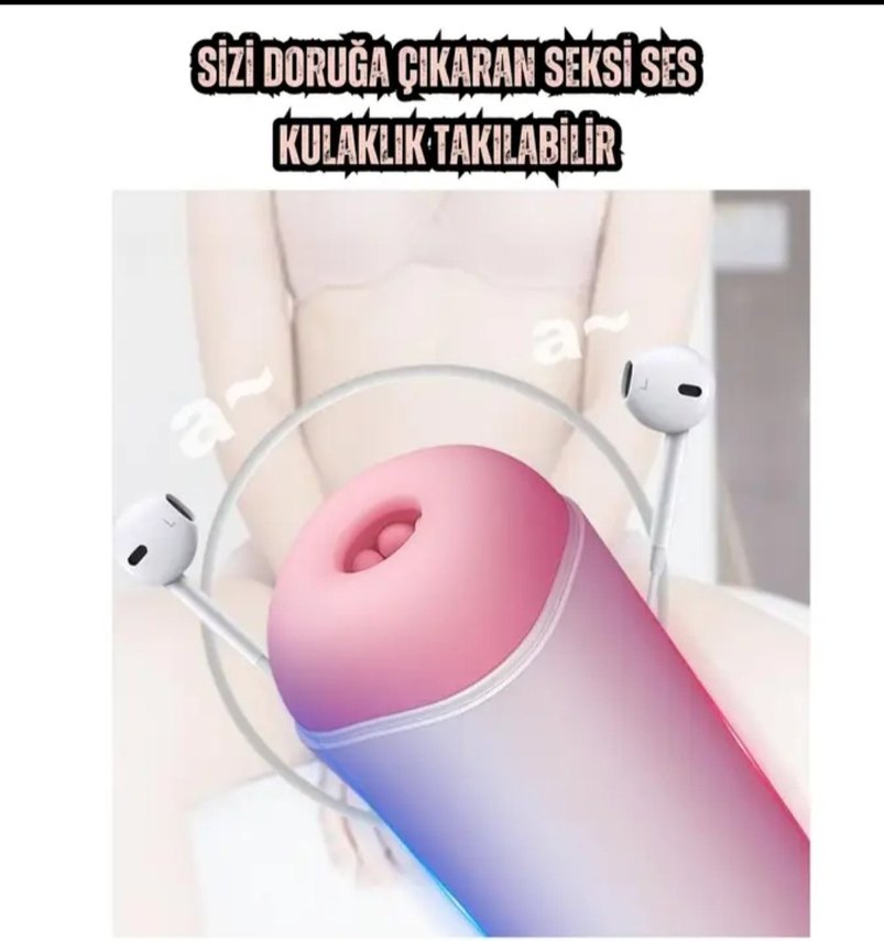 Şarjlı Otomatik Mastürbatör Pembe - Görsel 2