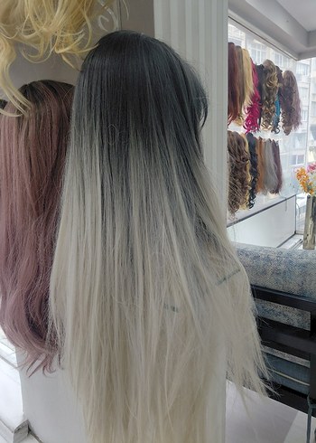 Çok Renkli Püsküllü Sentetik Saç Aksesuarı - Görsel 5