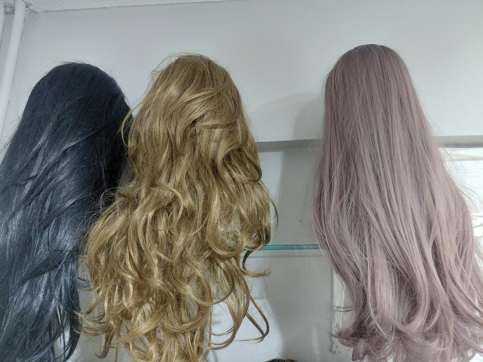 Çok Renkli Püsküllü Sentetik Saç Aksesuarı - Görsel 2