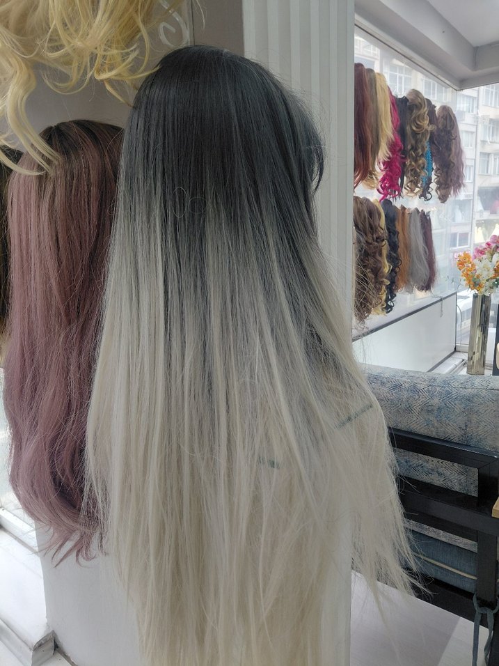 Çok Renkli Püsküllü Sentetik Saç Aksesuarı - Görsel 5