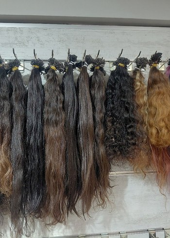 Bej Püsküllü Sentetik Kumaş Saç Aksesuarı - Görsel 9