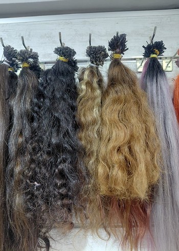 Bej Püsküllü Sentetik Kumaş Saç Aksesuarı - Görsel 7