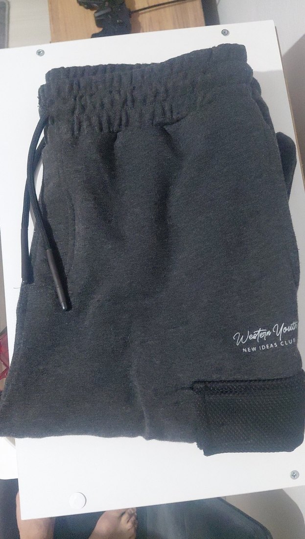 Gri Rahat Kesim Kadın Eşofman Altı - Görsel 2