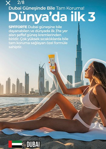 Dubai güneş kremi - Görsel 2