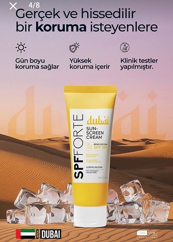 Dubai güneş kremi - Görsel 4