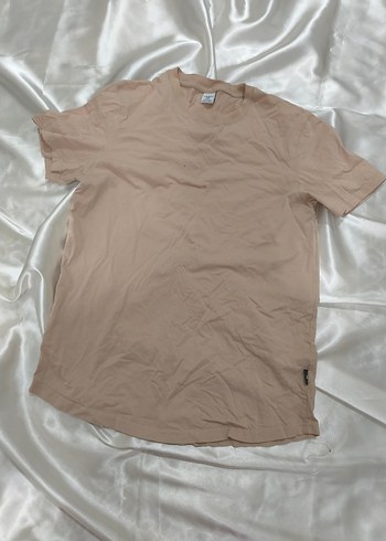 Bej Erkek Kısa Kollu Tişört - Görsel 6