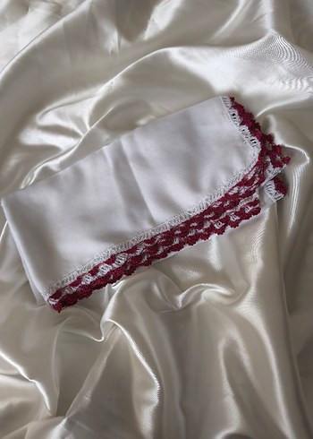 Dantel Detaylı beyaz yazma - Görsel 5