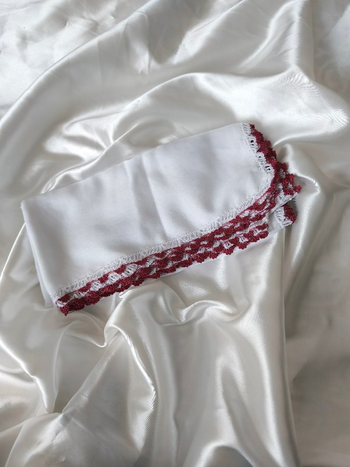 Dantel Detaylı beyaz yazma - Görsel 2