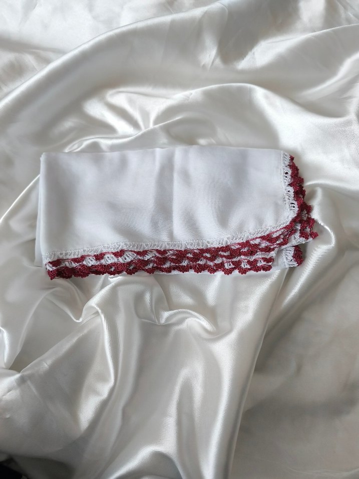 Dantel Detaylı beyaz yazma - Görsel 3