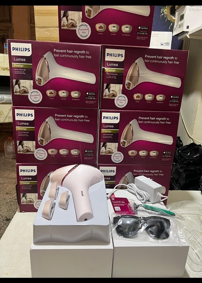 Philips lazer epilasyon cihazı  - Görsel 2