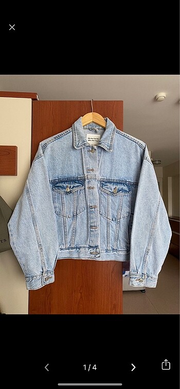 Pull and bear denim kot ceket