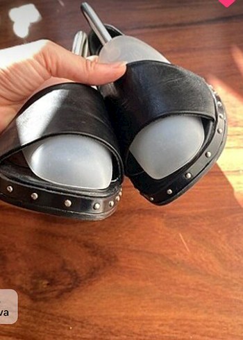 40 Beden siyah Renk Siyah Gri Avant-Garde Stiletto