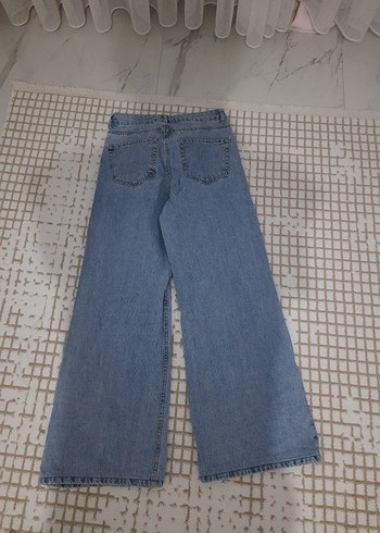 Addax Kadın Geniş Kesim Denim Pantolon