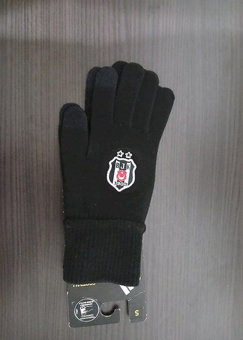 BJK Baskılı Siyah Erkek Eldiveni - Görsel 6