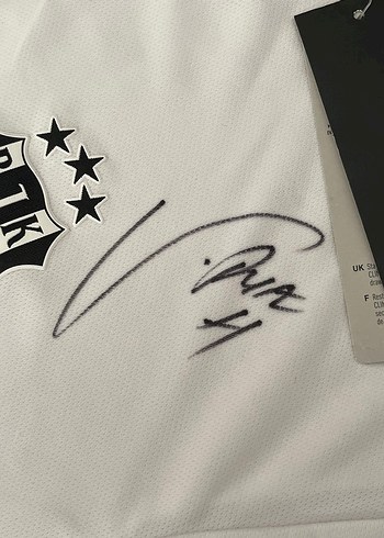 Beşiktaş 2019 2020 Orjinal İmzalı Forma - Görsel 7
