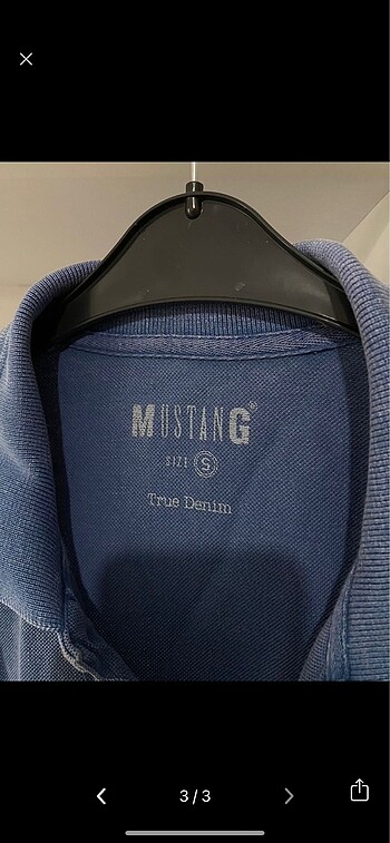 s Beden Mustang Polo Yaka Tişört