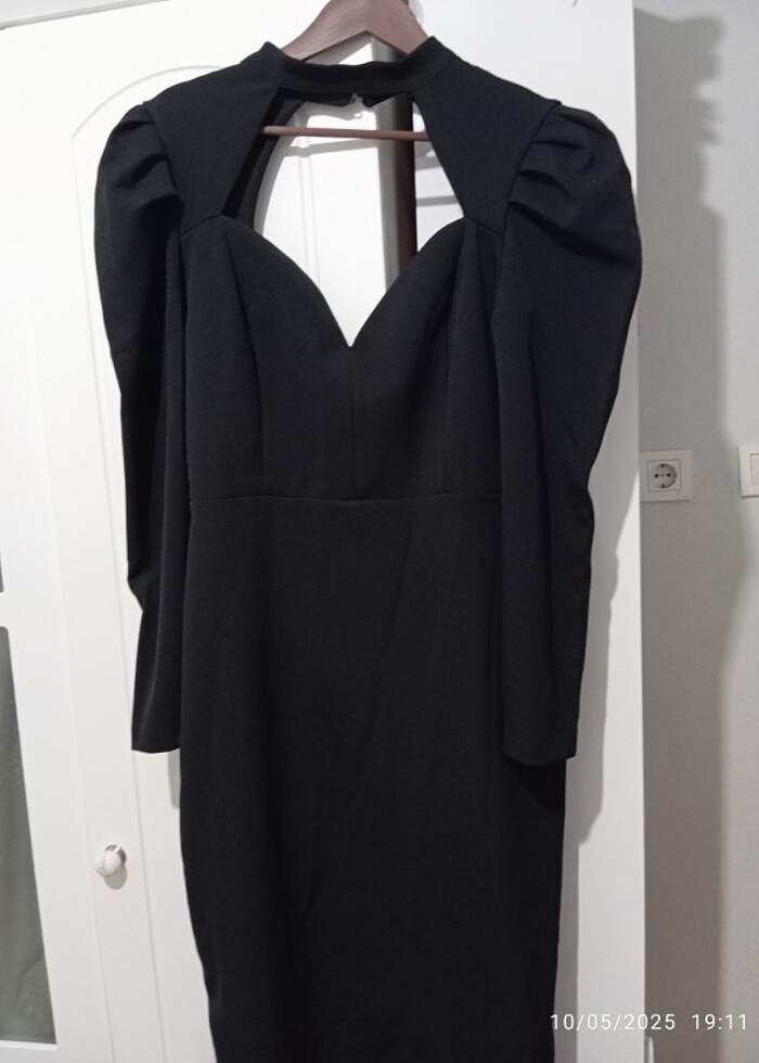 Abiye gece mezuniyet elbisesi - Görsel 4