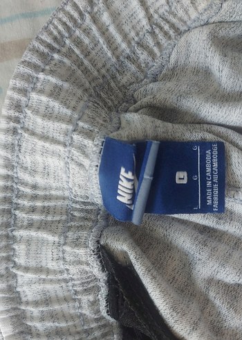 Nike Gri Nike Fermuarlı Erkek Eşofman Altı
