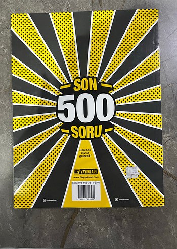 TYT Son 500 Soru Türkçe Soru Bankası - Görsel 2