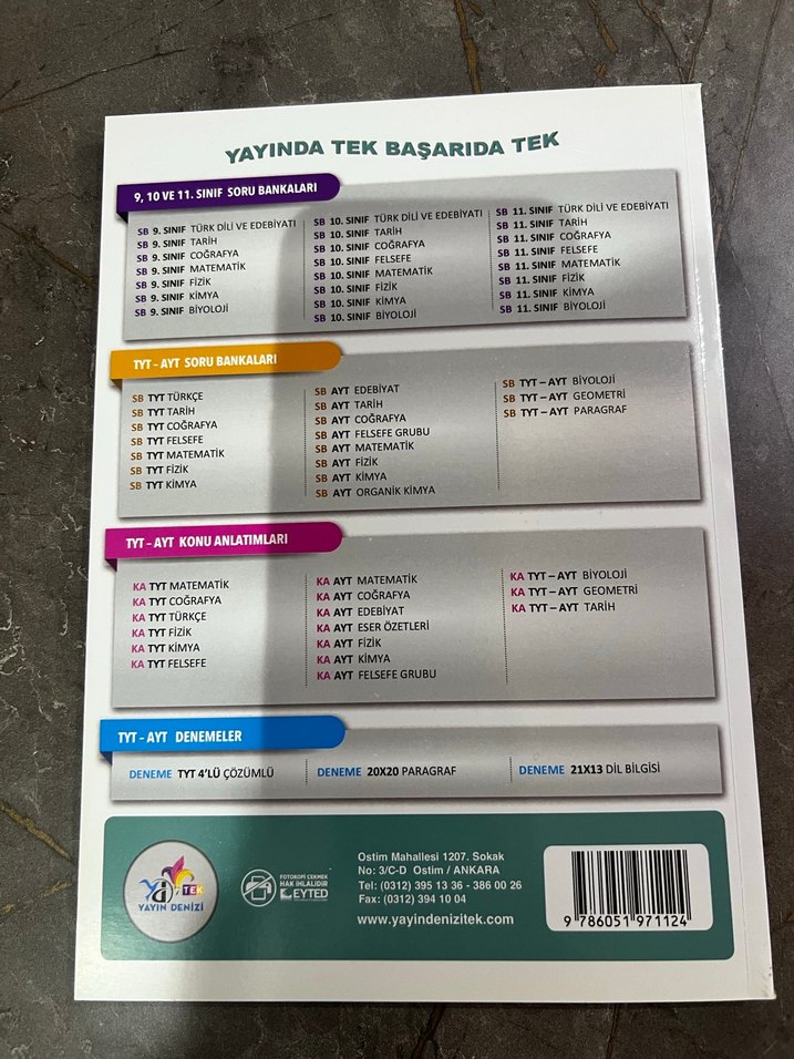 TYT Fizik Soru Bankası - Görsel 2
