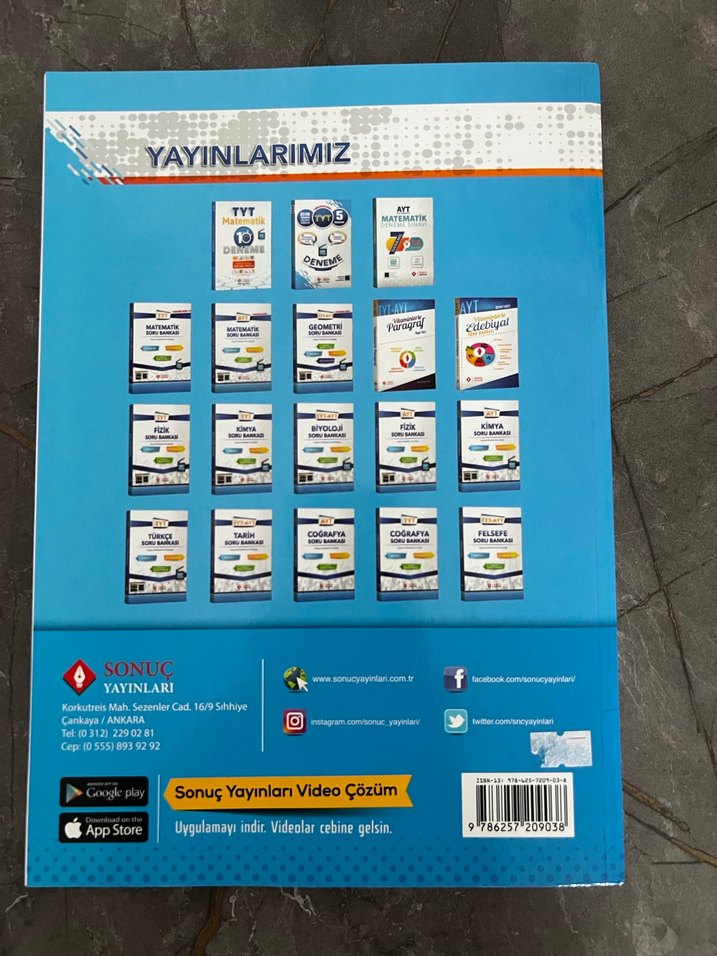 TYT 5 Deneme Sınavı - Sonuç Yayınları - Görsel 2