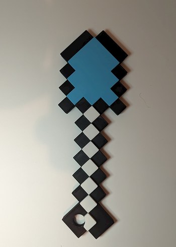 Beden Renk Minecraft Araç Figür Seti Kılıç, Kazma, Balta ve Kürek