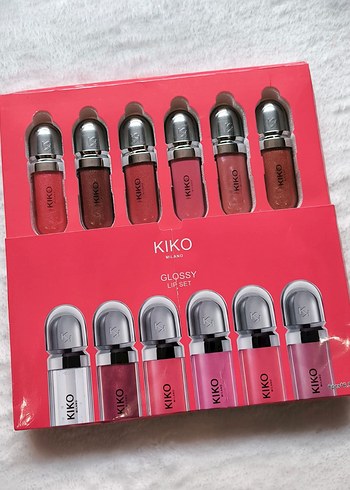 Kiko Parlak Pembe Ruj Seti
