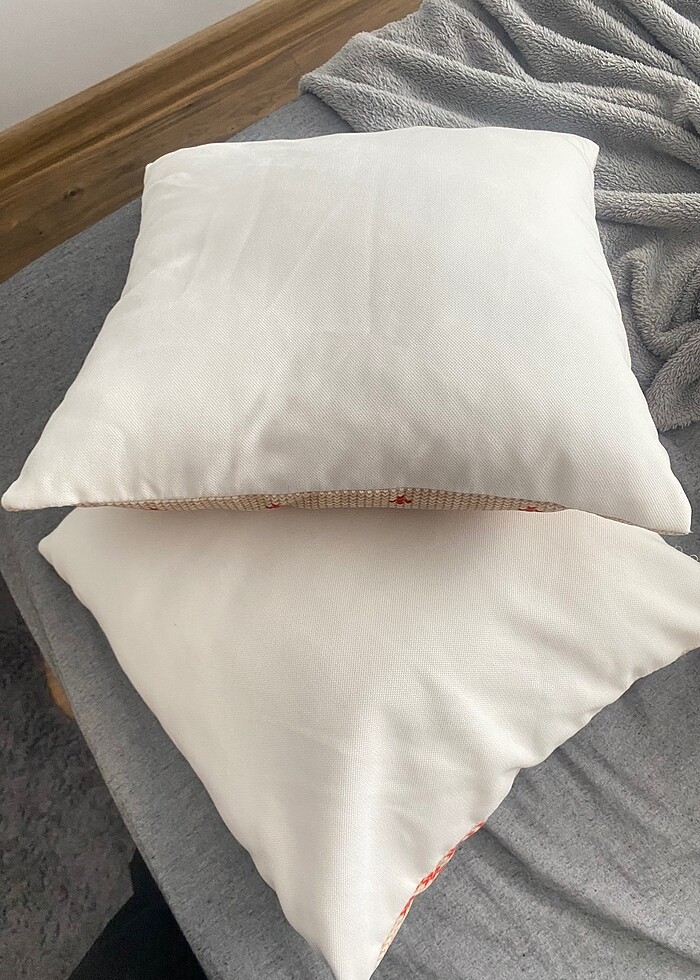 2 adet kırlent ve kılıf - Görsel 2