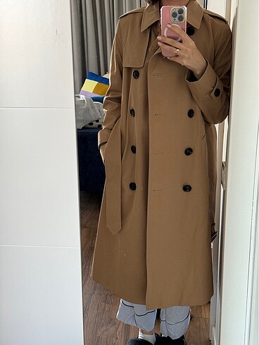 xs Beden camel Renk Trençkot