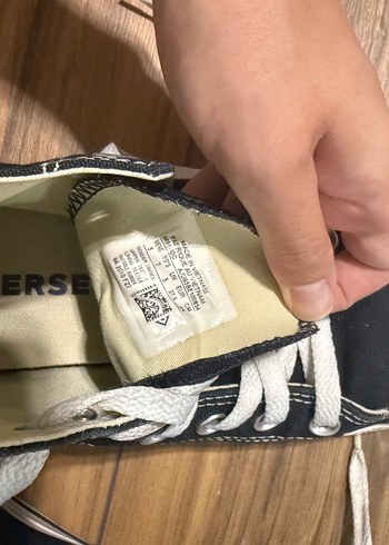 37,5 Beden siyah Renk Siyah Converse Taylor All Star Kadın Ayakkabı