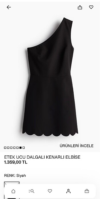 46 Beden H&M elbise