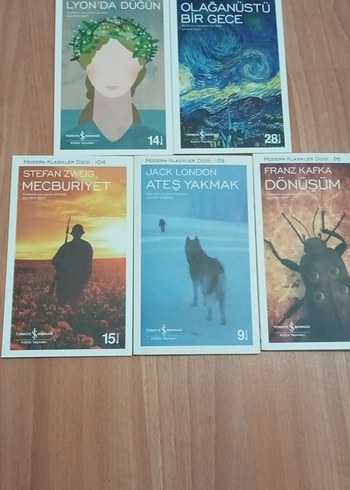 Modern Klasikler Serisi - 5 Kitap Seti