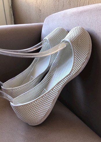 Beyaz Çocuk Babet Ayakkabı 32 - Görsel 2