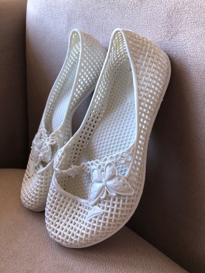 Beyaz Babet Bebek Ayakkabı 22 - Görsel 4